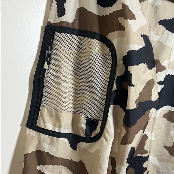 Columbia Camo Windbreaker Black Brown Tan Men’s XL - Picture 7 of 12